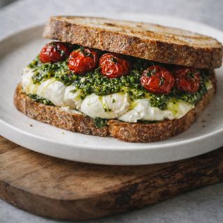 Sandwich Burrata Caprese