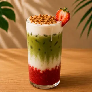 Strawberry Cheesecake Matcha
