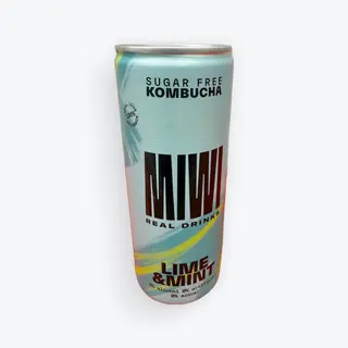 Kombucha de Lima y menta
