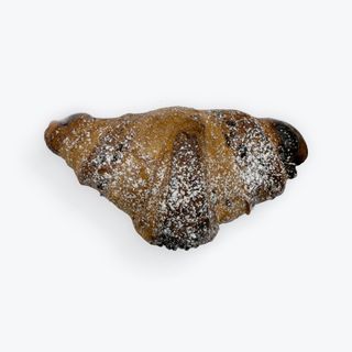 Croissant de chocolate y avellanas