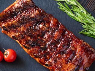 Costilla al horno (ración)