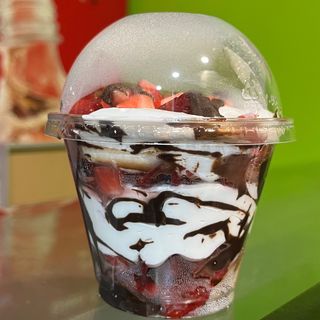 Fresas con crema