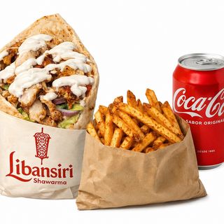 Menú Shawarma mediano