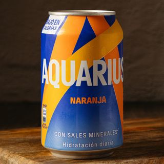 Aquarius Naranja lata 330ml.