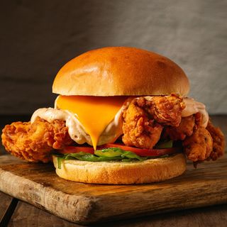 Burger De Pollo Mayo