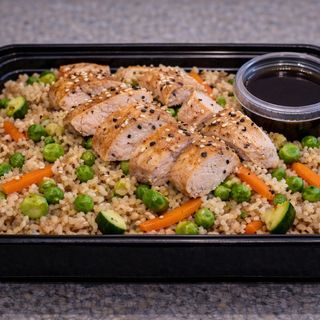 Arroz Integral Salteado Primavera (Soja y Sésamo)