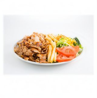 Plato Döner Kebap Con Patatas