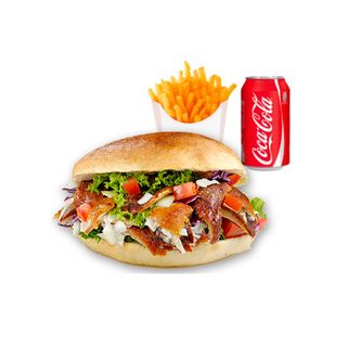 Menú Döner Kebap Con Queso