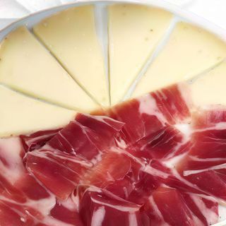 Tabla jamón y queso