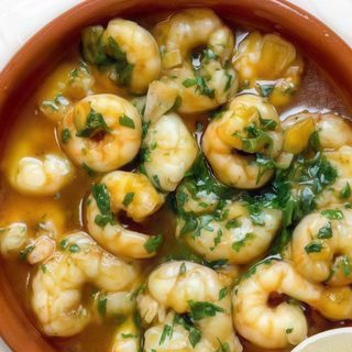 Gambas al ajillo
