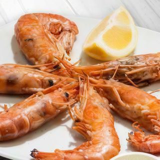 Gambas a la plancha