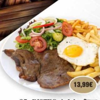 Combinado de bistec