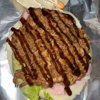 Campero pulled porky