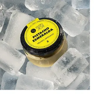 Helado de pistacho