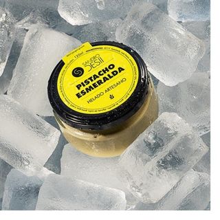 Helado de pistacho