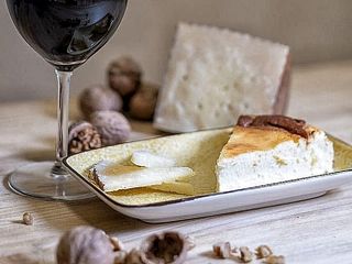 Tarta De Queso Curado (Porción)