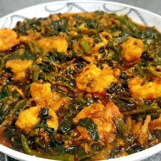 Prawn palak