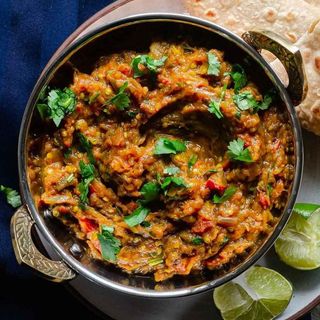 Bombay special bagun bharta