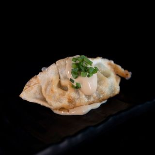 Gyozas de pollo y verduras