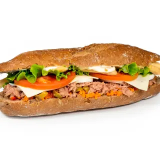 Bocadillo Vegetal Mixto Con Bonito