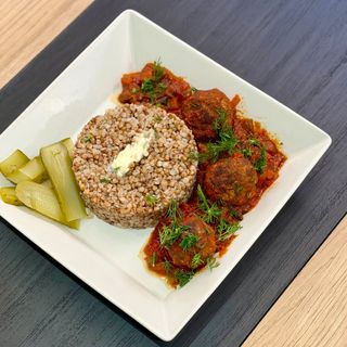 Albóndigas con trigo sarraceno