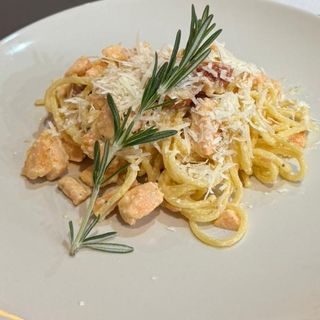 Pasta  con salmón