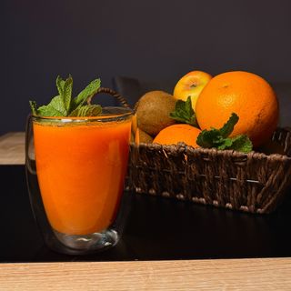Batido de manzana y zanahoria