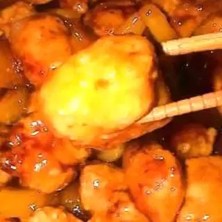 Pollo agridulce