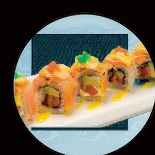 aburi salmon roll