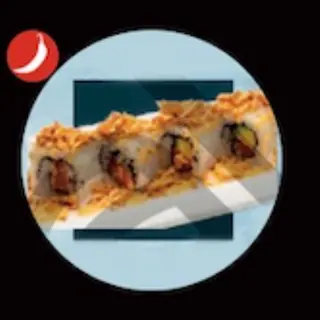 spicy salmon crunch