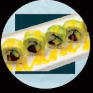 rollo de bambu con queso