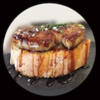 (92)tosta de foie