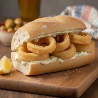 Bocadillo de calamares