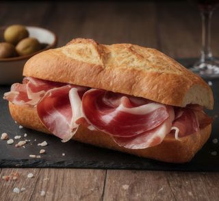 Bocadillo De Jamón 100% Bellota