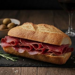 Bocadillo de Cecina de Leon