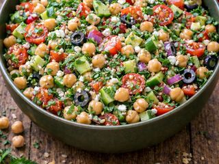 Chickpea salad