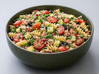 Pasta salad with tuna