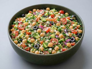 Chickpea salad
