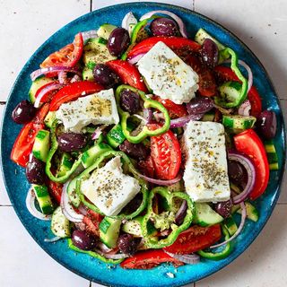 Horiatiki Salad (Greek Salad)