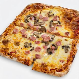 Pizza York, Queso y Champiñón