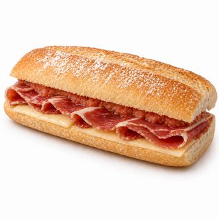 Bocadillo Jamón Serrano Y Queso