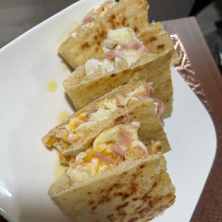 Pan en sartén casero