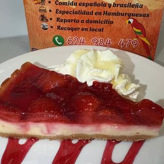 TARTA QUESO Y FRESA