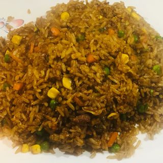 Arroz Frito Con Mariscos