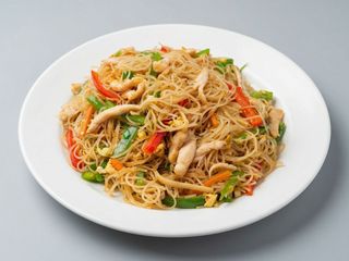 Fideos Frito Con Verdura
