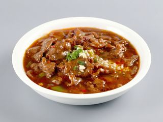 Ternera Hervida Picante