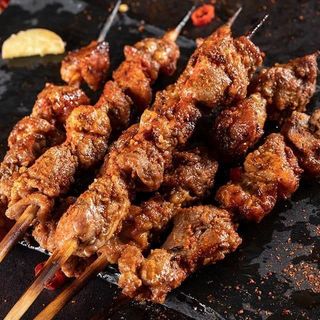 Brocheta de mollejas de pollo 1 Ud.