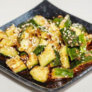 Pepinos Al Estilo Oriental