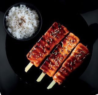 Shake Yaki 3 Piezas Con Arroz