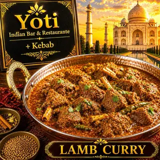 Curry de cordero (lamb curry )